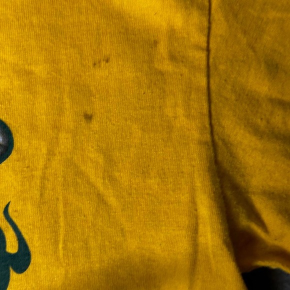 VINTAGE 2005 OAKLAND ATHLETICS GREEN FLAME LEE SPORT SIZE SMALL - Picture 5 of 5